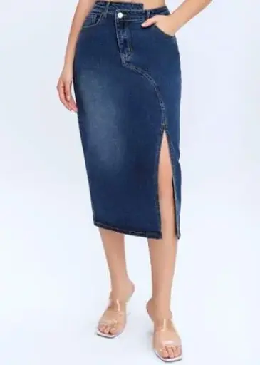 FALDA LARGA STRETCH JR24-653